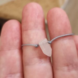 Rose quartz necklace